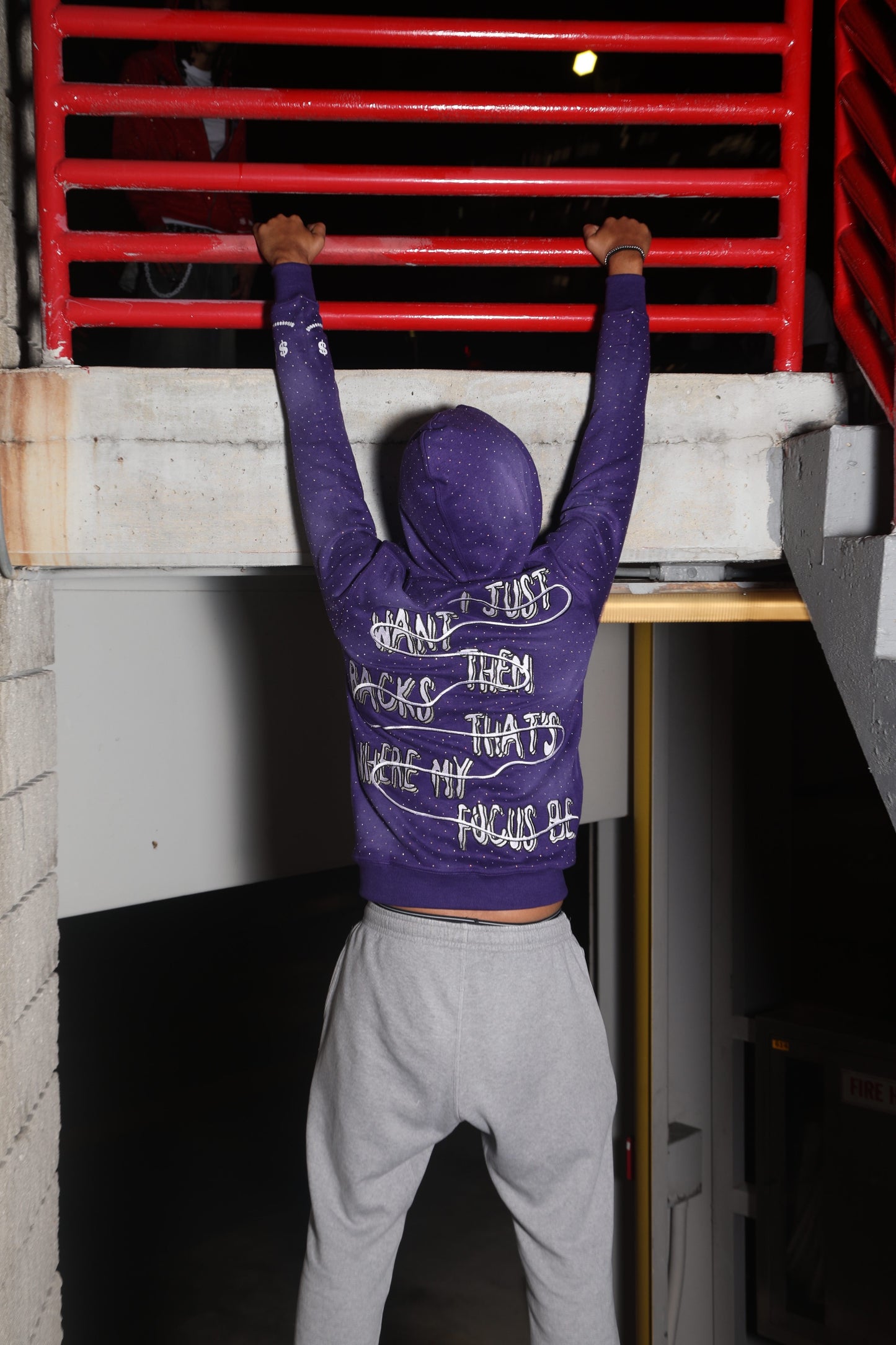 Purple Zipped Jacket