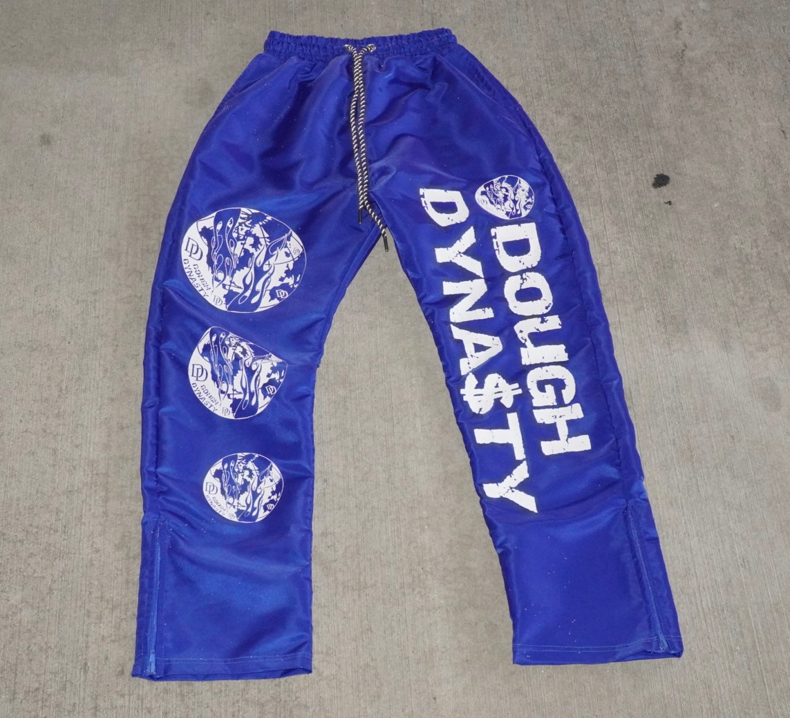 Royal Blue/White Windbreakers Pants