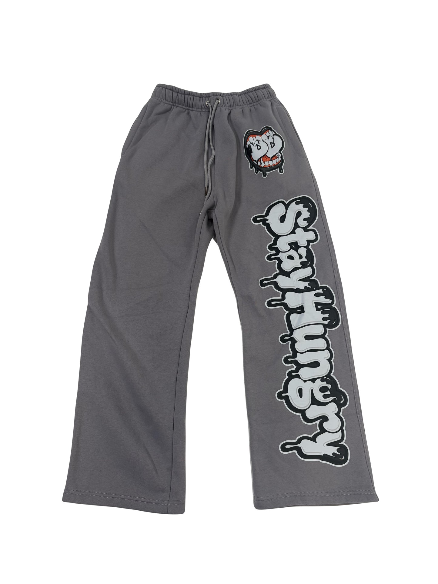 GREY STAY HUNGRY SWEATPANTS