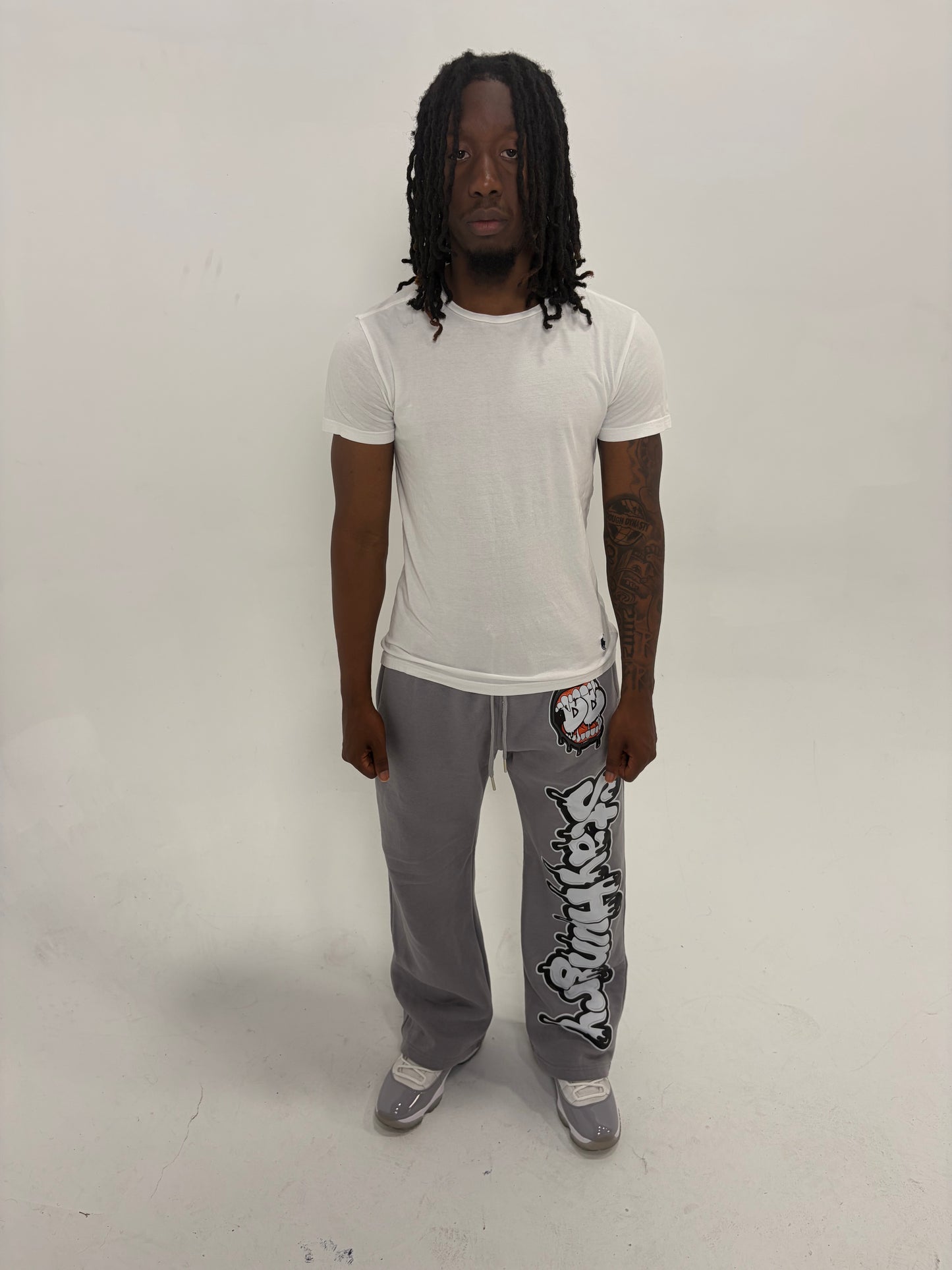 GREY STAY HUNGRY SWEATPANTS
